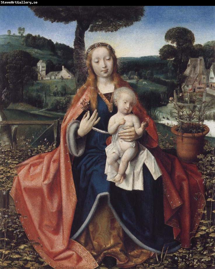 Jan provoost THe Virgin and Child in a Landscape